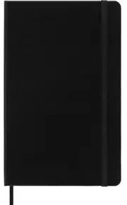 Moleskine - Classic Hard Cover Notebook - Pocket - Plain - Black