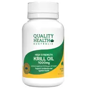 [Quality Health Australia] Quality Health High Strength Krill Oil 1000mg 60 Capsules