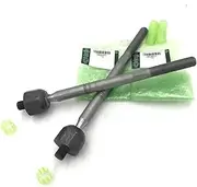 Car Ball Joints Set of 2PCS Inner Steering Tie Rod End Front Left and Right Fit for Land Rover Fit for Evoque 2012-2017 Ball Joints Ball Stud Bolt
