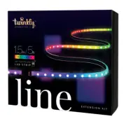 Twinkly Smart 1.5m Bluetooth/WiFi Line Indoor LED RGB Light Strip Extension Kit