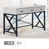 在飛比找momo購物網優惠-【時尚屋】莫特4尺三抽書桌DV10-612(台灣製 免組裝 