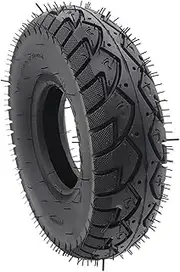 [KIADZIE] For 4.10/3.50-5 Inner Tube Outer Tyre For 49cc Mini Quad Dirt Bike Scooter ATV Buggy Gas Scooter Bike Motorcycle 12 Inch Road Tyre(Outer tyre)