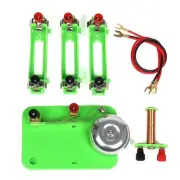 Electric Bell Learning Set Electromagnetic Relay Circuit Kit Portable Teaching