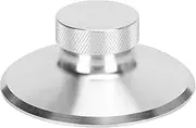 Record Weight Stabilizer, Record Clamp Aluminum Turntable Weight Vibration Reducer Replacement for LP Turntable Record Player Disc(Grey)