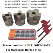 BAP400R 40+50+63+10P* APMT1604PDER Indexable face mill Lathe Turning Tool holder