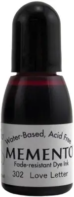 IMAGINE - Memento Dye Ink Refill .5oz-Love Letter (RM000-302)