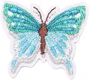 TEHAUX 8pcs Butterfly Embroidery Patches for Clothes Sewing Appliques Stickers for Jackets Jeans Hats and Repair and Decoration Patches
