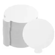 200pcs Mini Cake Boards, Mousse Cake Cardboards Round Cake Bases (White)