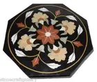 24" Marble Coffee Table Top Marble Pietra dura​ art Handmade Home Decor