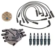 ACDelco Ignition Kit Distributor Rotor Cap Wire Spark Plugs for Blazer Astro V6