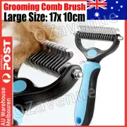 Professional Pet Dog Cat Comb Brush Grooming Undercoat Rake Comb Dematting Tool.