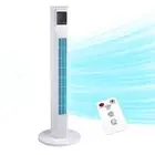 Oscillating Tower Fan, Bladeless Fan with Remote Control, 3 Speeds, 3 Modes, ...