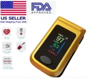 Fingertip OLED Pulse Oximeter Oxygen Saturation SPO2 Heart Rate Digital Monitor