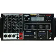 TAMON 9000W Karaoke Mixer Amplifier w/ Digital Dual Echo & Anti-howling System
