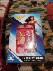 NIB DC Comics Wonder Woman Infinity Cube Fidget Toy Anxiety Stress WB New Red