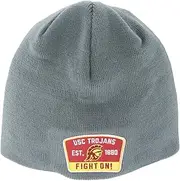 Zephyr NCAA Officially Licensed Beanie Edge Patch Switchback Gray