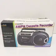 VTG Newtech Portable Am/Fm Radio w/ Cassette Player PC-3422 Brand New In Box