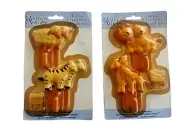 Vintage Children's Baby's Noah's Ark Hooks by Press Prints