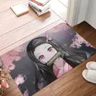 Demon Slayer Anime Doormat Nezuko Kamado Bath Kitchen Mat Outdoor Carpet Pattern