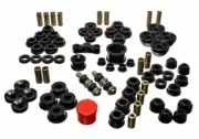 Energy Suspension Black Hyper-Flex Master Bushing Set for 90-93 Acura Integra