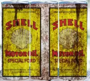 Cup Mug Dirty Motor Oil Shell Special Ford style Tumbler 20 oz w/ Straw