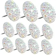 MINAOLULUS 20Pcs Adorable Thumb Tacks Multi Function Push Pins for Photo Walls Cork Boards and Stationery Reliable Decorative Tacks with Bright Color Combinations