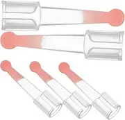 VALICLUD 5pcs Visible Ear Wax Removal Tips Comfortable Ear Cleaning Spoons Transparent Remover Accessory