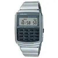 在飛比找momo購物網優惠-【CASIO 卡西歐】數位電子時代計算機錶-銀(CA-506