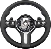 M Steering Wheel ，Compatible With BMW F10 F30 F01 F02 F03 F06 F07 F12 F13 F15 F16 F48 F49 F20 F22 F25 F32 F36 F80 F82 F86 F87 M2 M3 M4 M5 M6(M6 style 2)