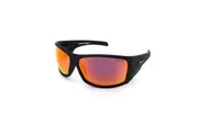 Mangrove Jacks Barra Chaser C3 Matte Black / Red Revo Polarised Lenses
