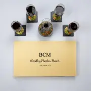 Wine Decanter Dragonfly Design Set