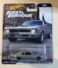 Hot Wheels 1970 Chevrolet Nova SS Silver #3 3/5 - 2023 Fast & Furious