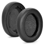 Replacement Ear Cushion Foam Cover Ear Pads Soft Cushion for Life Q10 / Q10 Bluetooth Headphones (Black)