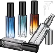 Segbeauty Refillable Perfume Bottle, 5 Pcs 10ml Glass Perfume Spray Bottle, Leakproof and Portable, Perfume Atomiser for Travel, Party and Date