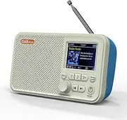 Radio Set,Digital AM FM Radio Portable, Rechargeable Radio Digital Tuner, Supports TF USB Port, Sleep Timer and Hand-Free for Home or Outdoor