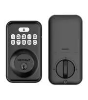 *NEW* DEFIANT Keypad Electronic Deadbolt Single Cylinder Entry Door Lock Black