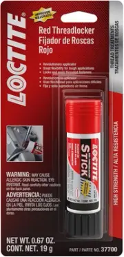 Loctite 268 High Strength Stick Threadlocker 19 G, Red Size Name:9 Grams, (Pa...