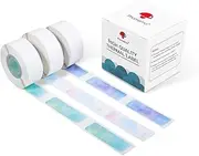 Phomemo D30 Starry Night Pattern Label 12×40mm - Adhesive Thermal Label for Label Maker, 160 Labels/Roll, 3 Rolls - for Kitchen Marking, File Classification and More