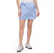 IBKUL Liz Faux Wrap Skort Size S XL Blue Golf Tennis Skirt Womens NEW