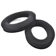 2Pcs Leather Black Ear Cushion Pads for Sennheiser G4ME ZERO GAME ONE Headphones