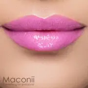 ella+mila - Between The Sheets - Soft Petal Pink Liquid Glossy Lipstick Vegan