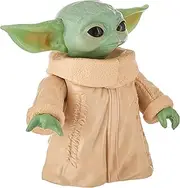 STAR WARS - The Mandalorian - 6.5" The Child - Baby Yoda - Grogu - Posable - Collectible Action Figure and Toys for Kids - Boys and Girls - F1116 - Ages 4 +, Green/ Cream