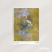 The Geese · Claude Monet, 1874 · Gallery-Grade Giclée Wall Art Print