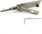 SC1 LiShi Pick Tools 2 in 1 Set Decoder and Pick Tool for Door Lock,Civil Door Lock Open Tools
