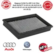 aFe 31-10254 Magnum Flow Pro DRY S Air Filter For 15-20 Audi A3 & 15-18 VW Golf (for: Audi)