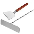 1x Stainless Steel Spatula Pancake Egg Turner or Pancake Spreading Tool