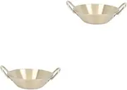 Zerodeko Stainless Steel Pickle Plate Seasoning Dish for Condiments Side Dishes and Appetizers for Restaurants Buffets and Home Use