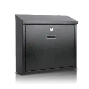 Mail Boxes with Key Lock,Locking Mailbox Wall Mounted,Security Mailbox with L...