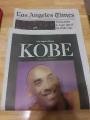 Kobe Bryant 24 page Tribute at Staples Center Los Angeles Times February-25-2020