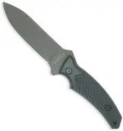 Ontario Knife Morta 4" 420 HC Steel Fixed Blade Knife G10 Handle W/ Sheath 8727